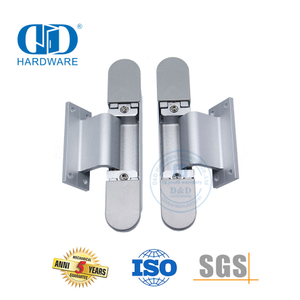 Dobradiças ocultas ajustáveis ​​para serviço pesado de liga de zinco de alumínio para portas-DDCH017