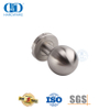 Maçaneta redonda em forma de esfera de aço inoxidável para porta de banheiro-DDTH031-SSS