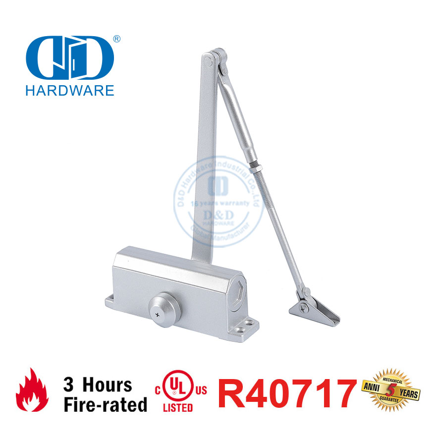 Serviço de luz de segurança 40-65KG 950mm CE UL 10C listado fecho de porta com classificação de fogo-DDDC034