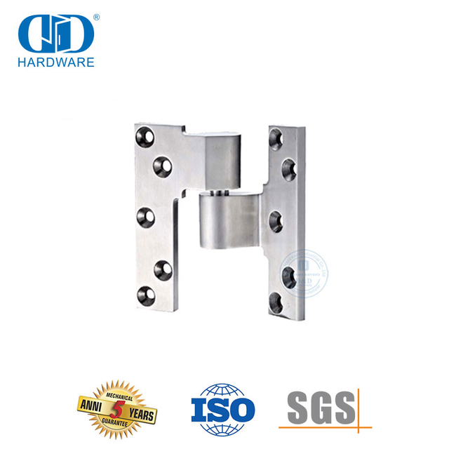  Dobradiça de porta giratória intermediária de aço inoxidável 304 para edifícios residenciais-DDSS069