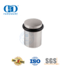 Hardware de porta de hospital Suporte de batente de porta de aço inoxidável de borracha preta acetinada-DDDS011-SSS