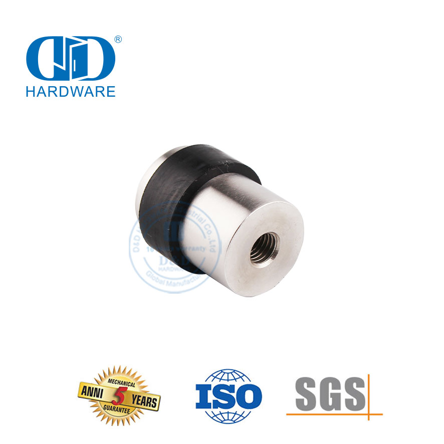 Suporte de parada de porta de hardware de porta de segurança de aço inoxidável para Floor-DDDS010-SSS