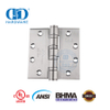 Dobradiça resistente de aço inoxidável BHMA ANSI grau 1 para porta externa-DDSS001-ANSI-1-4.5x4.5x4.6mm