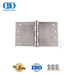 Acessórios de hardware para porta, montagem de dobradiça de porta larga SUS 304-DDSS049-100x180x3.4mm