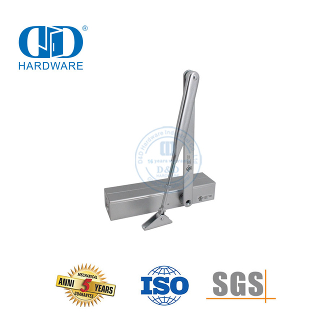 Fechador de porta resistente CE de alta qualidade para construção comercial de liga de alumínio-DDDC008