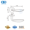 Acessórios de hardware de porta dupla design moderno segurança contemporânea maçaneta de porta sólida-DDSH019-SSS