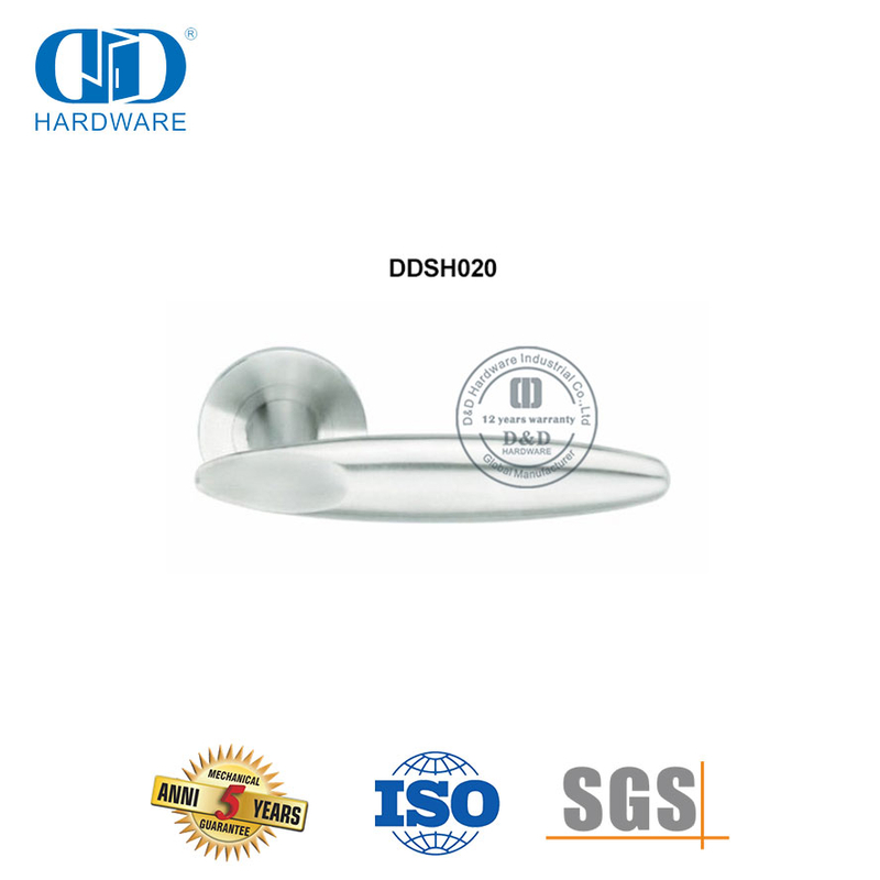 Alça de alavanca tubular de aço inoxidável 304 durável para uso misto Project-DDSH020-SSS