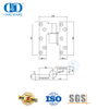  Dobradiça de porta giratória intermediária de aço inoxidável 304 para edifícios residenciais-DDSS069