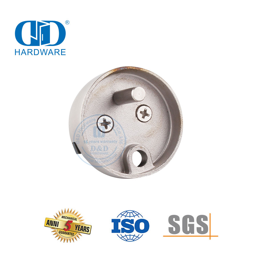 Rolha de porta hemisférica de aço inoxidável de alto padrão montada no piso-DDDS002-SSS