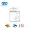 Hardware de porta de hospital Suporte de batente de porta de aço inoxidável de borracha preta acetinada-DDDS011-SSS