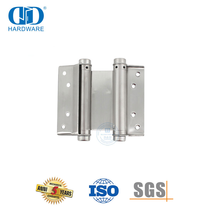 Acessórios de hardware para porta Dobradiça de porta com mola de dupla ação em aço inoxidável-DDSS038