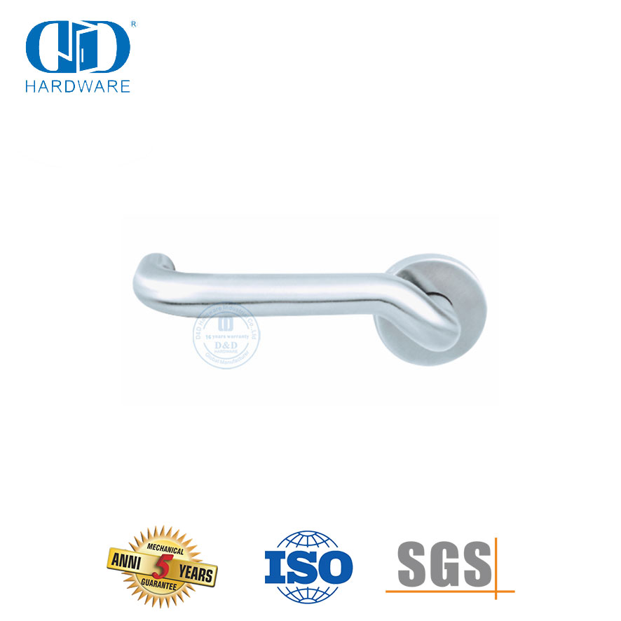 Maçaneta de porta para deficientes em aço inoxidável de estilo simples de boa qualidade-DDTH016-SSS