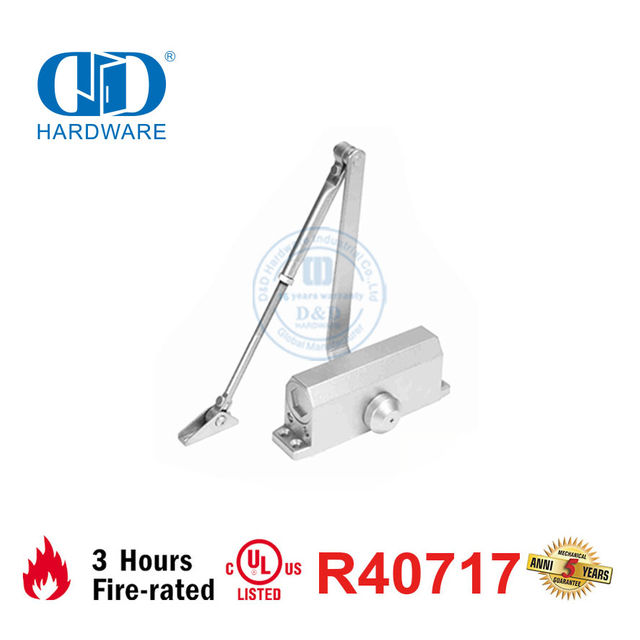 Fechador de porta de aplicação universal com classificação de fogo UL 10C de 3 horas-DDDC015