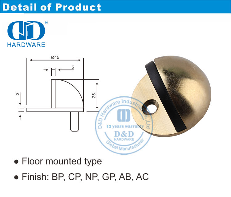 Rolha de porta dur&aacute;vel
