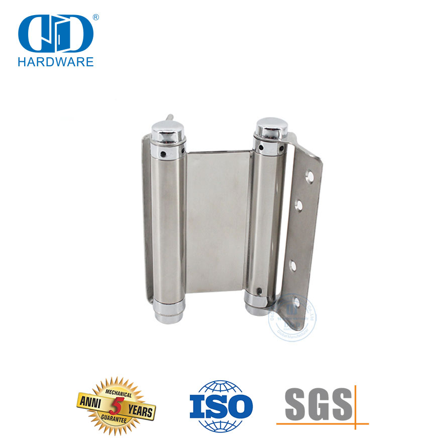 Acessórios de hardware para porta Dobradiça de porta com mola de dupla ação em aço inoxidável-DDSS038