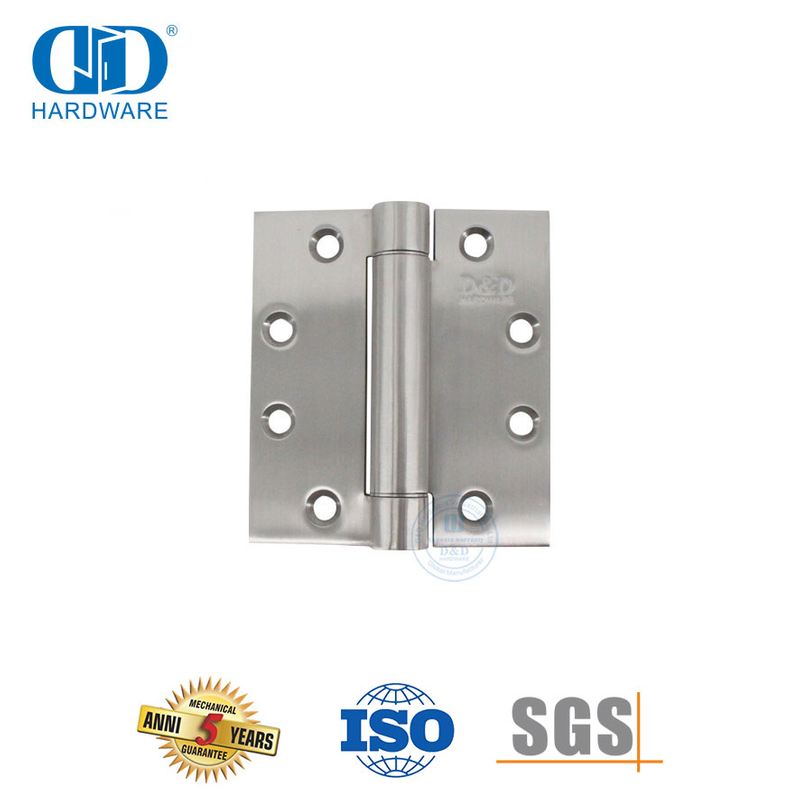 Ajustável para porta de metal, hardware de porta de madeira, dobradiça de mola de ação de aço inoxidável-DDSS033