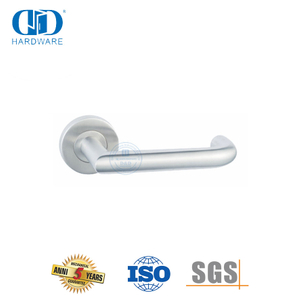 Conjunto de fechadura de encaixe SUS 304 Maçaneta da porta frontal para Office-DDTH018-SSS