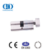 EN 1303 Cilindro de bloqueio giratório cromado acetinado com chave-DDLC004-70mm-SC