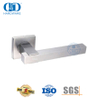 Alavanca de maçaneta de porta de ângulo reto de aço inoxidável para edifício comercial-DDTH048-SSS