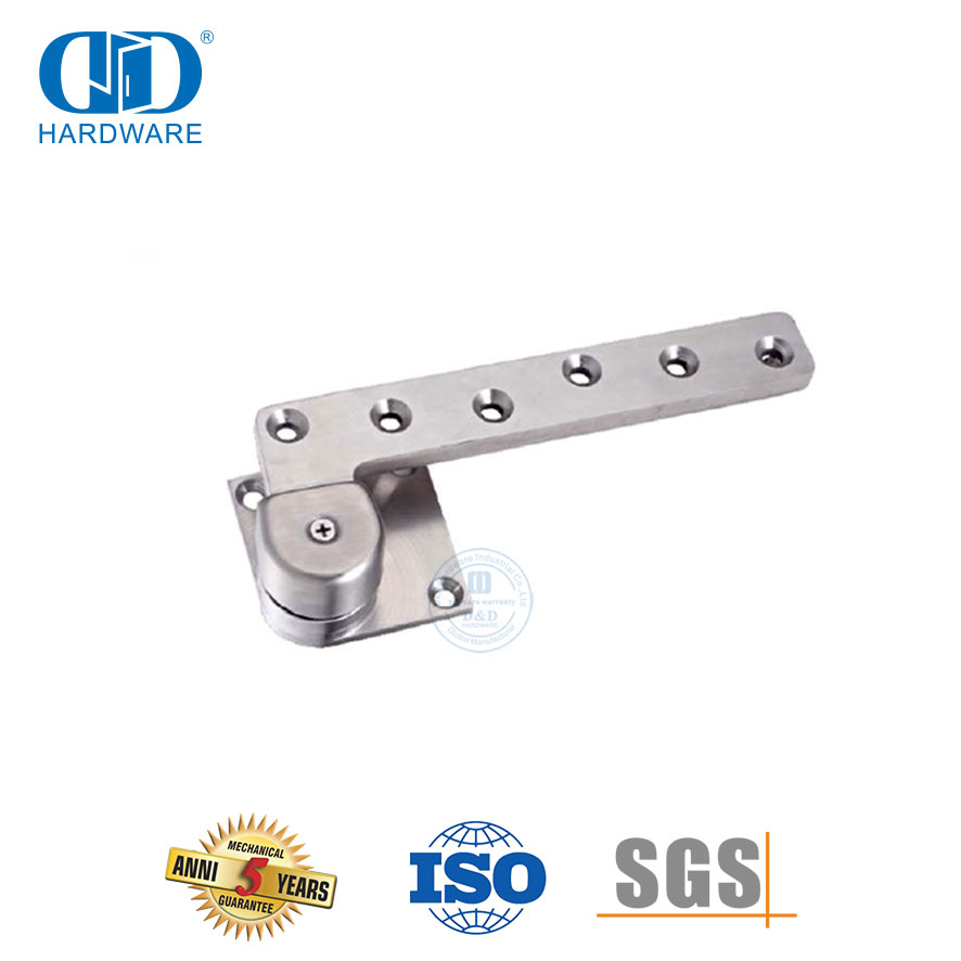 Dobradiça pivotante offset resistente de aço inoxidável para porta de madeira-DDSS068