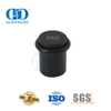 Rolhas de porta de piso de aço inoxidável de formato cilíndrico com acabamento preto fosco-DDDS011-MB
