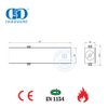 Fecho de porta de velocidade ajustável em liga de alumínio com certificação CE EN1154-DDDC013