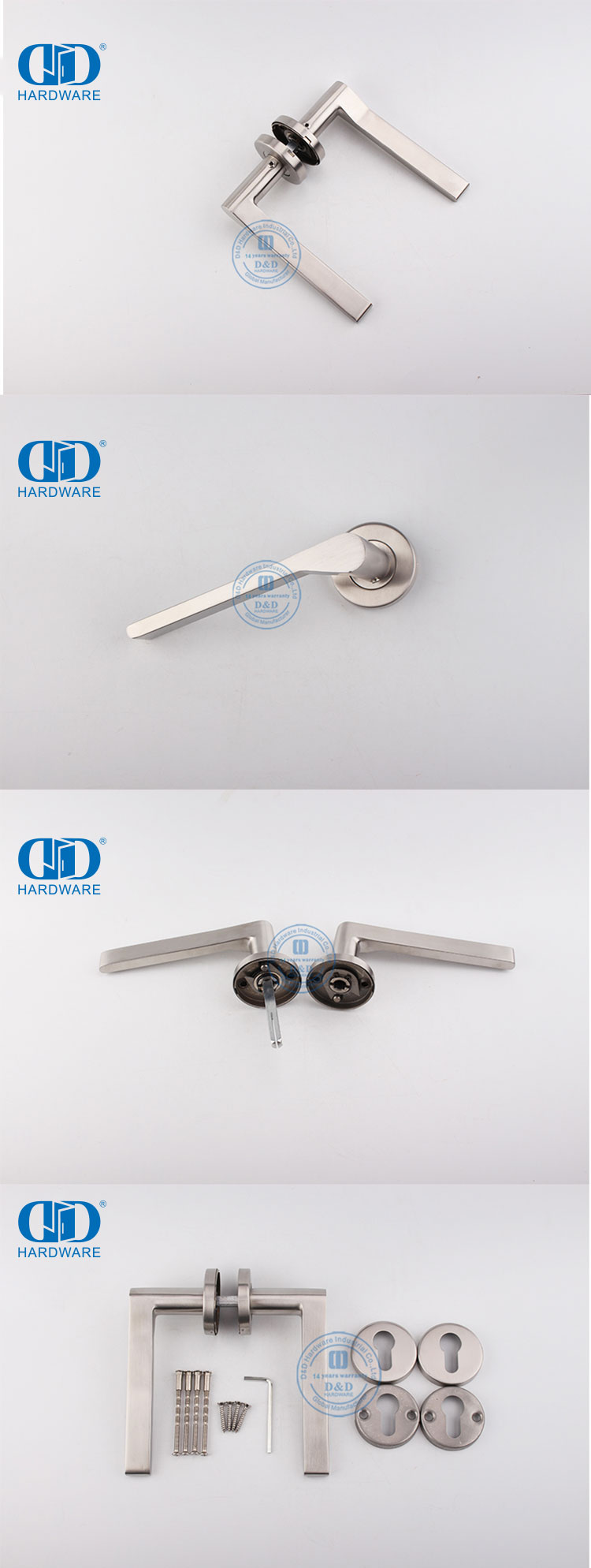 Alças de alavanca padrão Euro