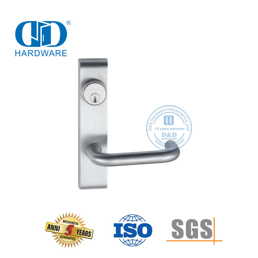 Guarnição da alavanca do escudo de aço inoxidável 304 de boa qualidade para porta comercial-DDPD014-SSS