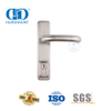 Trim da alavanca do escudo da fechadura da porta com maçaneta nivelada de aço inoxidável-DDPD015-SSS