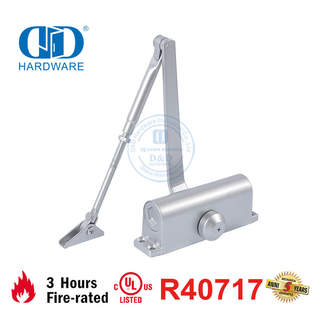 Alta qualidade 25-45KG 850mm CE UL 10C para serviço leve listado fecho de porta com classificação de fogo para uso residencial comercial-DDDC037
