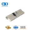 Cilindro de bloqueio duplo deslocado de perfil europeu de alta segurança em latão sólido-DDLC012-70mm-SN