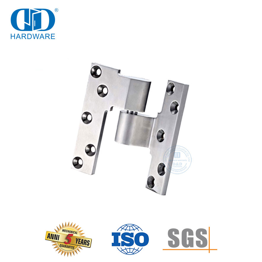  Dobradiça de porta giratória intermediária de aço inoxidável 304 para edifícios residenciais-DDSS069