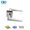 Alça comercial de prata roseta quadrada de aço inoxidável 304 para porta frontal-DDSH037-SSS