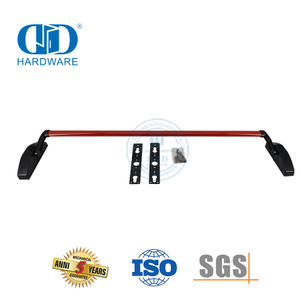 Combinação de hardware de saída de barra transversal de toque de aço com trava de encaixe-DDPD033