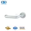 Alavanca dupla face de aço inoxidável para entrada de hotel, porta tubular Handles-DDTH024-SSS