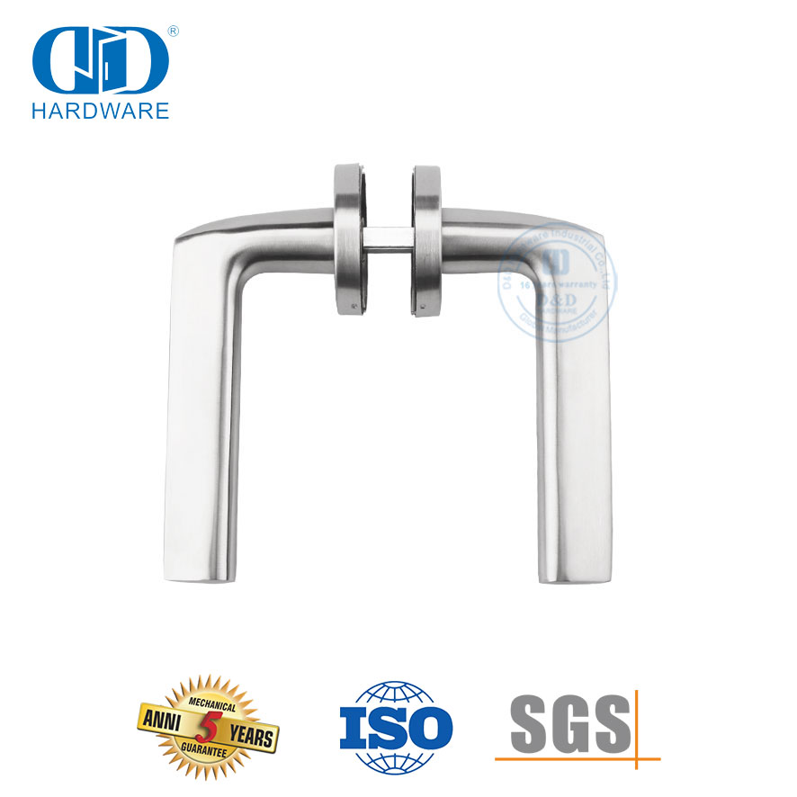 Maçaneta de porta em tubo sólido de aço inoxidável para móveis de alta qualidade-DDSH016-SSS