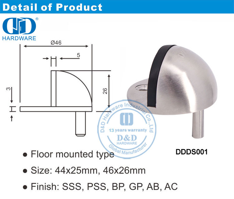 Rolha de porta do hemisf&eacute;rio