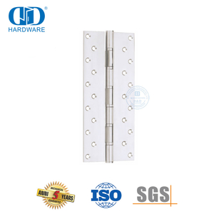 Dobradiça de porta resistente de canto quadrado de aço inoxidável de 12 polegadas-DDSS053
