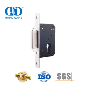 Acessórios de hardware para porta deslizante em aço inoxidável 304 gancho duplo Lock-DDML031