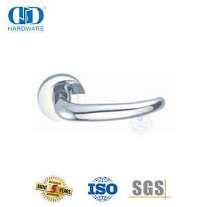 Alavanca de aço inoxidável com tubo oco para entrada da porta frontal-DDTH033-SSS