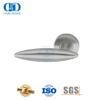 Hardware de fechadura de porta principal de madeira nivelada que funde alavanca oca Handles-DDTH042-SSS