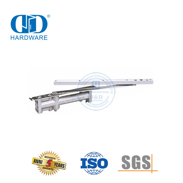Hardware de porta de alumínio de alta qualidade ajustável oculto porta mais próxima-DDDC005