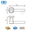 Hardware de porta composto de aço inoxidável 304 alavanca tubular sólida Handles-DDSH018-SSS