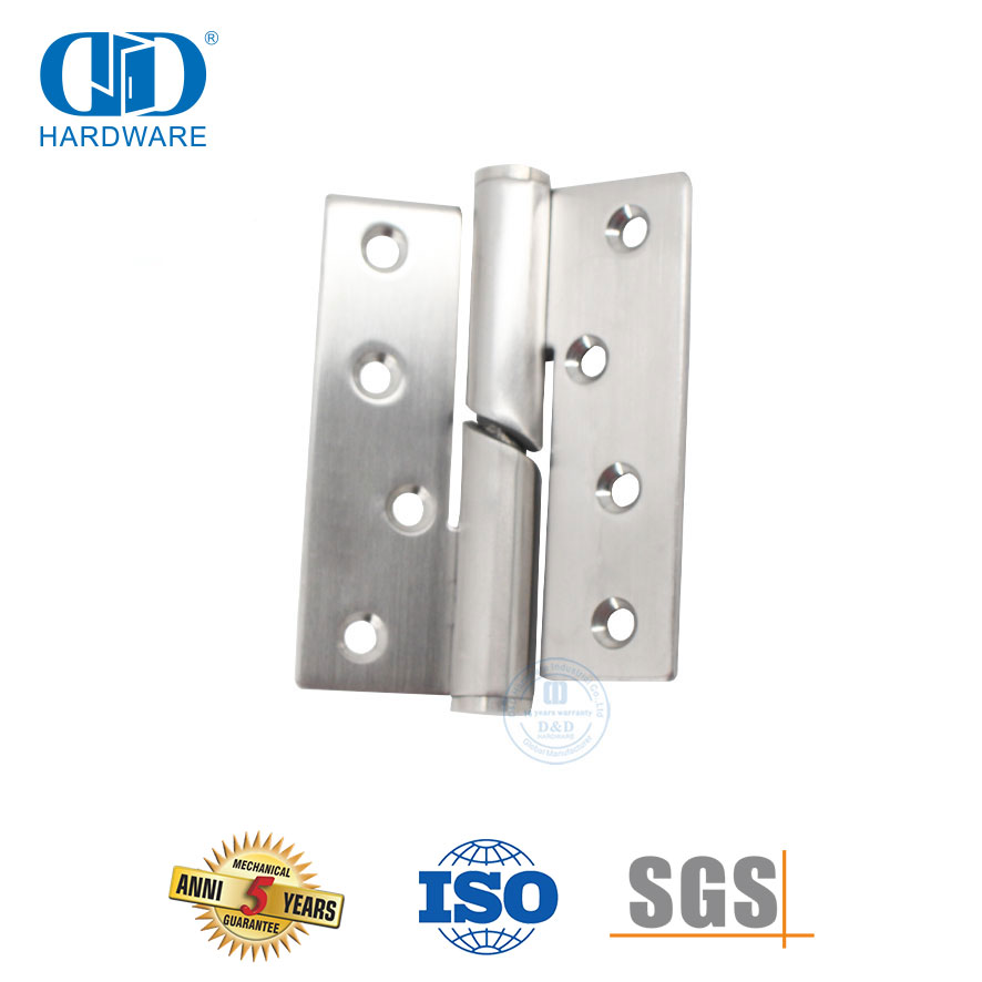 Dobradiça de queda de aço inoxidável com ferragem de porta de metal de alta qualidade-DDSS017