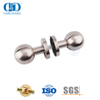 Maçaneta redonda em forma de esfera de aço inoxidável para porta de banheiro-DDTH031-SSS