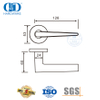 Hardware de construção SS 304 Alça de alavanca sólida para portas de escritório-DDSH044-SSS