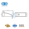 Hardware de porta exclusivo de aço inoxidável Rolha de porta de metal montada no chão-DDDS013-SSS