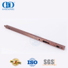 Parafuso de porta embutido de cobre antigo de aço inoxidável de 12 polegadas para porta de madeira-DDDB008-AC