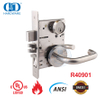Cilindro de fechadura de porta estilo americano de latão sólido com núcleo intercambiável Housing-DDLC016-29mm-SN