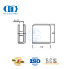 Braçadeira de vidro de aço inoxidável, suporte de vidro para banheiro-DDGC001